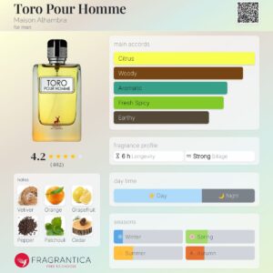 عطر الحمبرا تورو پور هوم (مشابه هرمس تق) | Alhambra Toro Pour Home