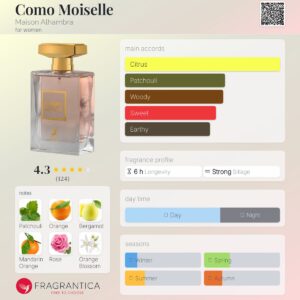 عطر الحمبرا کومو مویزل (مشابه شنل کوکو مادمازل) | Alhambra Como Moiselle