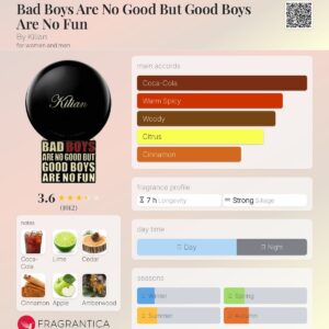 عطر بای کیلیان بد بویز آر نو گود بات گود بویز آر نو فان | By Kilian Bad Boys Are No Good But Good Boys Are No Fun