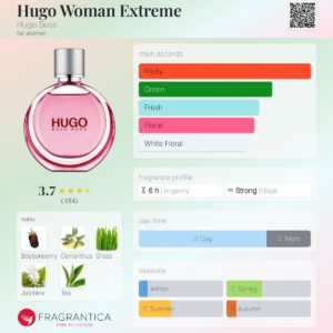عطر هوگو بوس هوگو اکستریم زنانه | Hugo Boss Hugo Woman Extreme