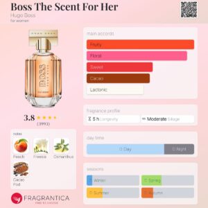 عطر هوگو بوس د سنت زنانه | Hugo Boss Boss The Scent For Her